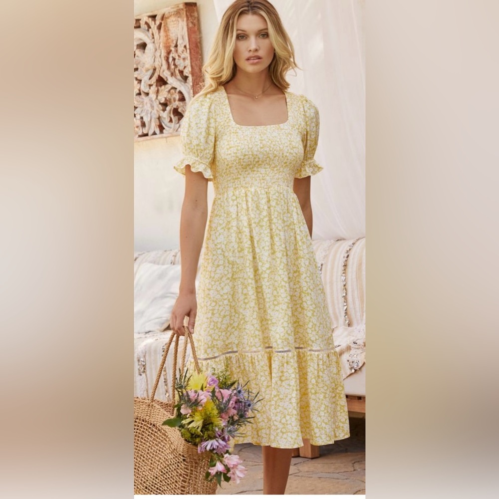 Lost + Wander Sweet Summer Daze Midi Dress